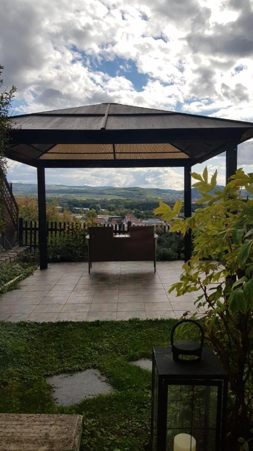 Blick Ueber Krems Mit Gartenpavillon Exterior foto