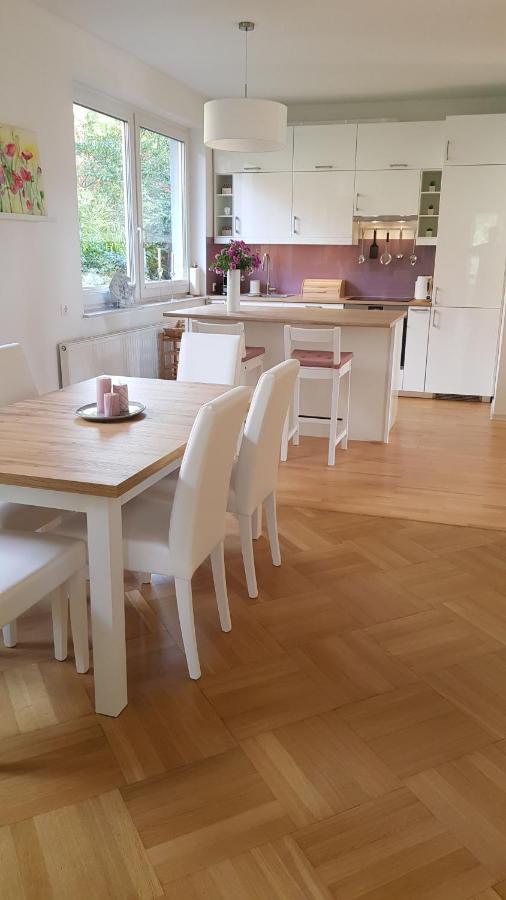 Blick Ueber Krems Mit Gartenpavillon Exterior foto